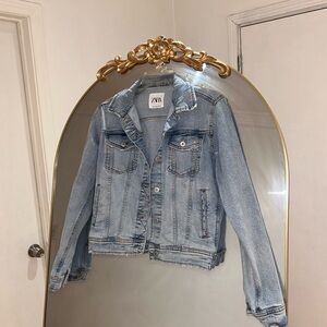 Zara Light Blue Denim Jacket
